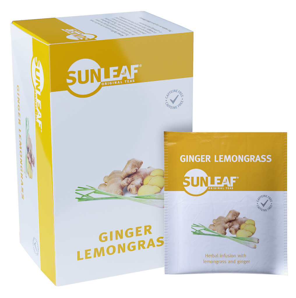 Sunleaf Ginger Lemongrass doosje rechtop